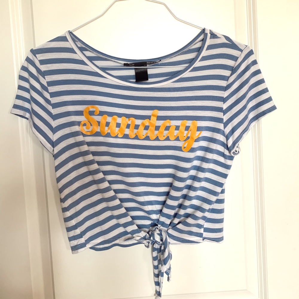 Sunday Striped Tee